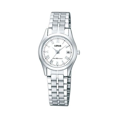 Ladies silver round dial bracelet watch rxt91dx9